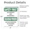 Signmission Safety Culture Sign, 7 in Width, Vinyl Decal, Rectangle, Bilingual OS-2PACK-SF-D-710-L-10730 - alternate 4